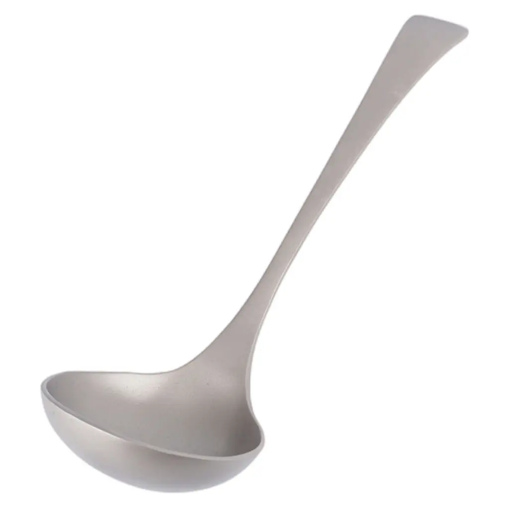 

Portable Titanium Long Handle Spoon Ultralight Flatware for Camping Cutlery Outdoor