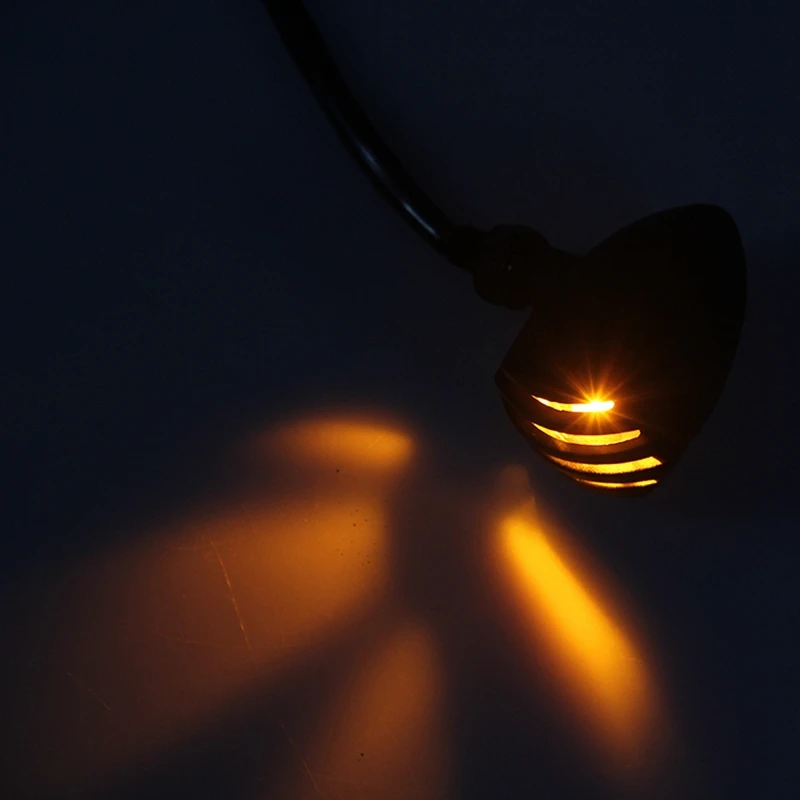 Универсальный поворотный сигнал POSSBAY для мотоцикла мини-поворотный светильник