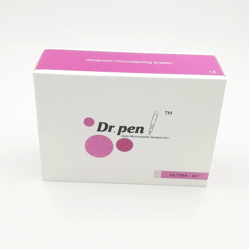 Dr. Pen M7-C Дерма ручка микроиглы микро байонет прото иглы картриджа устройство электрический штамп Dermapen Dr Mezo Dermopen проводной