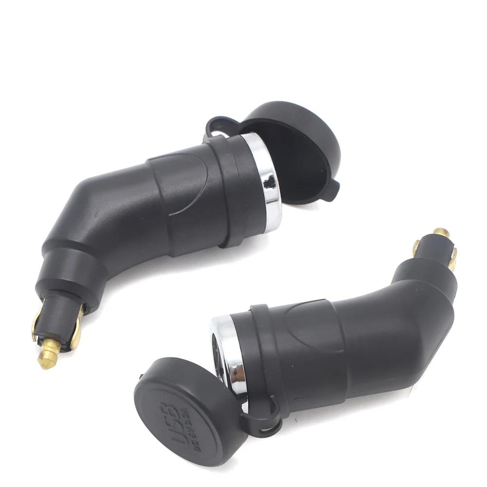 Зарядное устройство с двумя USB портами для мотоциклов и прикуривателей BMW R1250GS F850GS