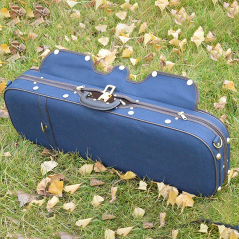 Чехол для скрипки 4/4 с двойным плечом квадратная коробка замком квадратный чехол