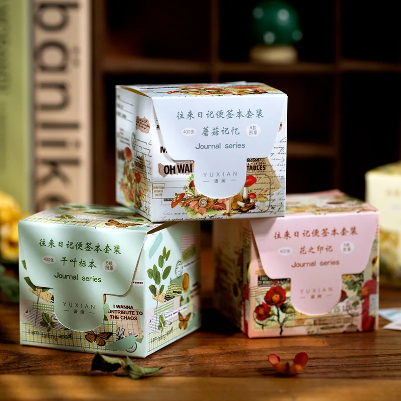 1 компл./Лот блокноты для записей Стикеры Новые Ретро наклейки офисные и школьные