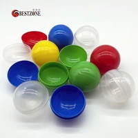 100pcs 60mm 6cm plastic surprise balls kids toy capsules colorful empty eggshell can open for vending machine kids child gift