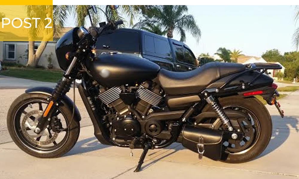 Мотоциклетная кожаная сумка для багажа, Боковая Сумка SWINGARM для Sportster XL 883 1200 Iron Dyna Softail Street Fat Bob FXFB
