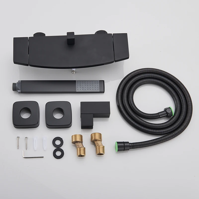 Suguword Chrome Ванная комната Душевой кран Смеситель с водопадным носиком для ванны на стене.