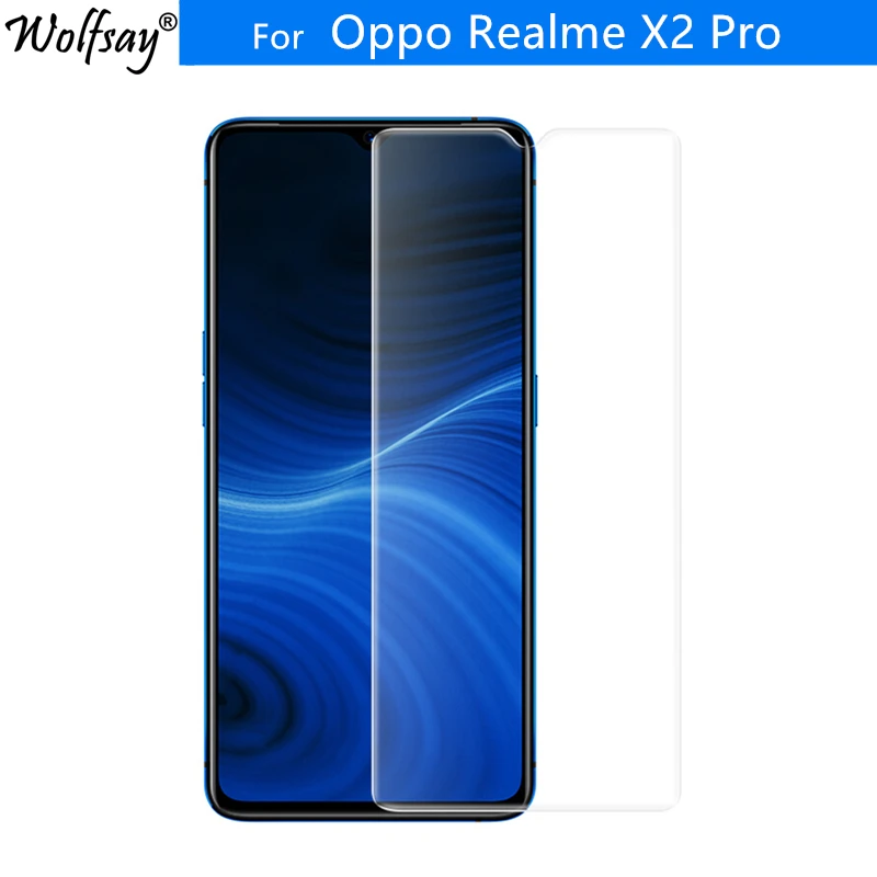 2 шт для закаленного стекла Oppo Realme X2 Pro защита экрана 9H Защитное стекло