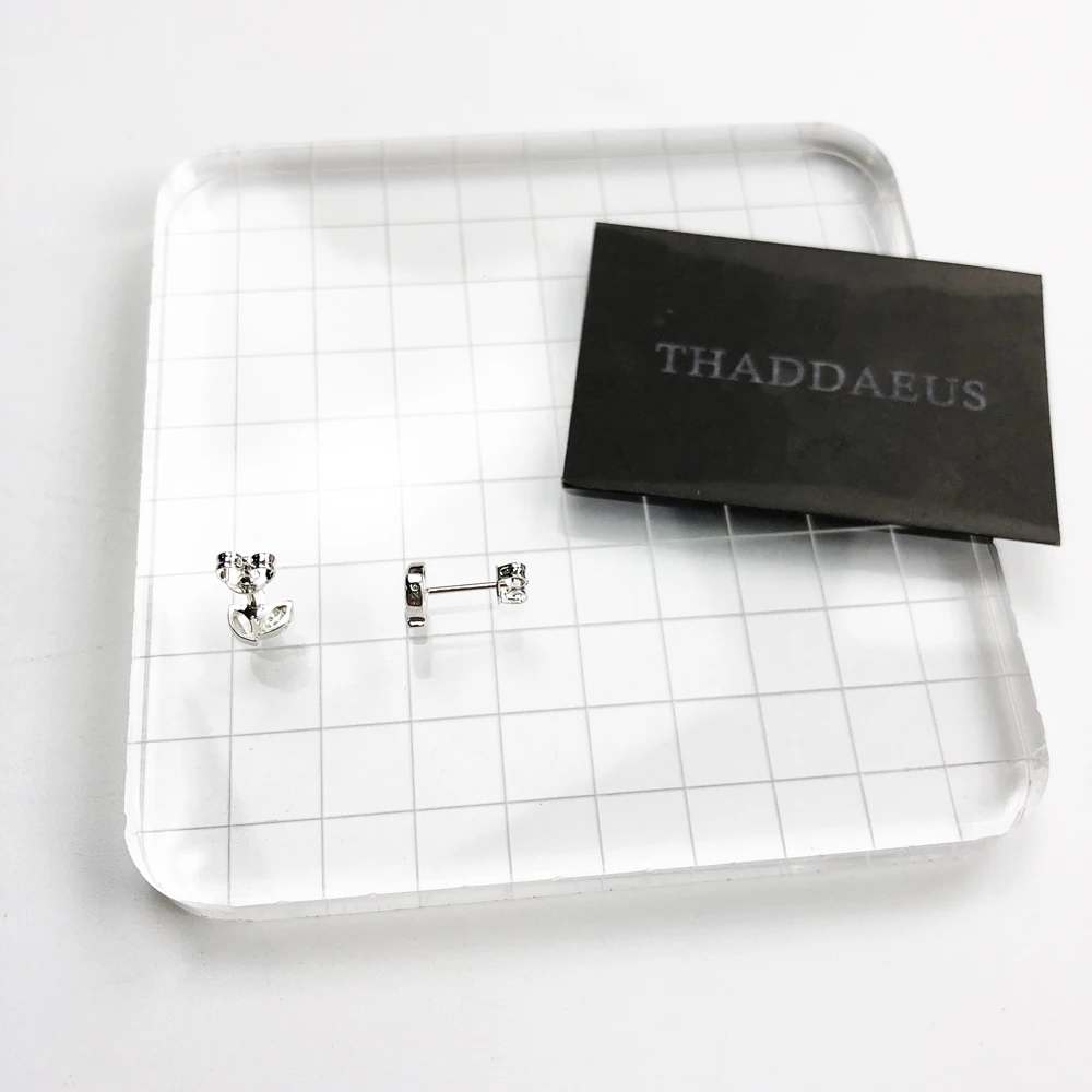 Листья со стразами серьги гвоздики Европа Стиль Модные Качественные украшения