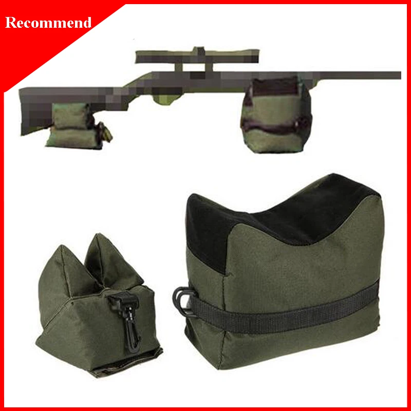 

Outdoor Tactical Front & Rear Bag and Cheek Bag Military Rifle Gun Support Sandbag Unfiled Sand Shooting Hunting Gun Accessories