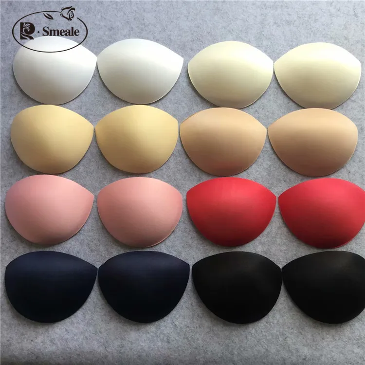 

4pairs/lot Breathable swimsuit Wedding dress sponge chest pad thick chest cushion small chest gather on the cushion RS2063