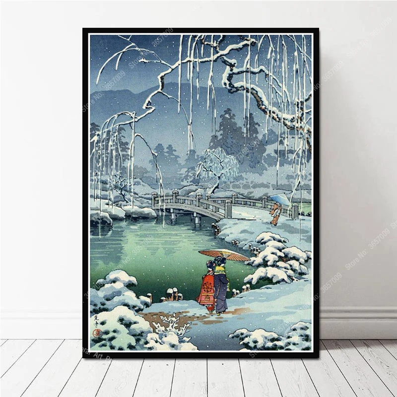 Картина на стену из японского холста MT081 Spirited Away Yubaba Studio ghiсот и хирошиджа |