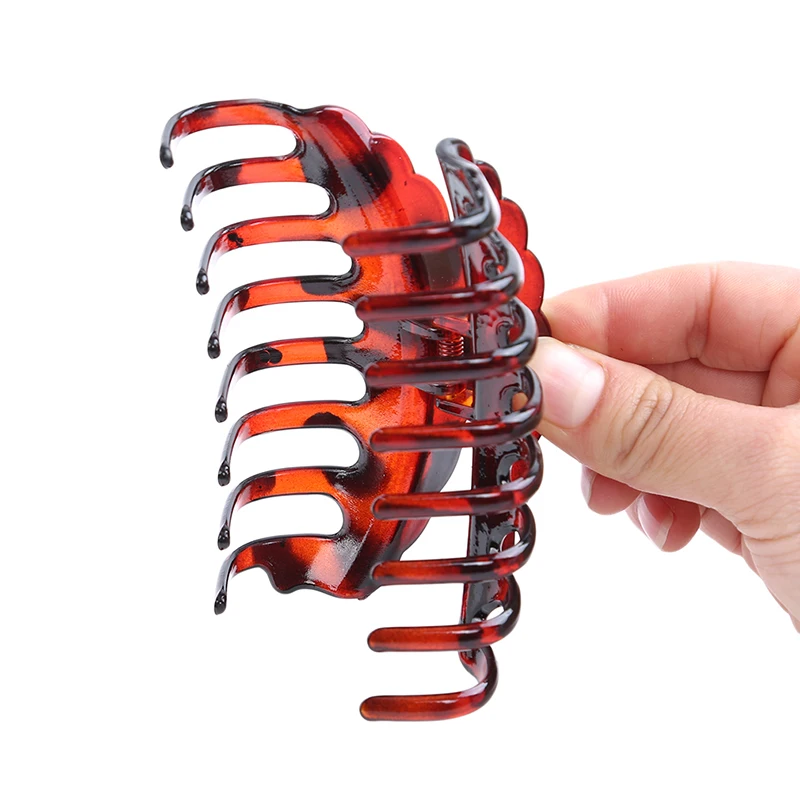 

Korean Acrylic Women Hair Claws Hair Crab Clamps Simple Fashion Female Hair Clips Retro Make Up Hairdress Hair Styling Tool