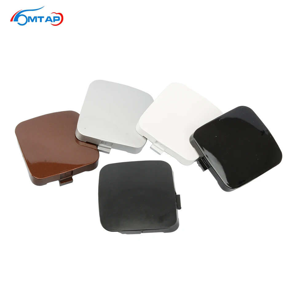 MTAP для Rav 4 2009 2011 передний бампер Буксировочный Крюк Крышка серебристый белый