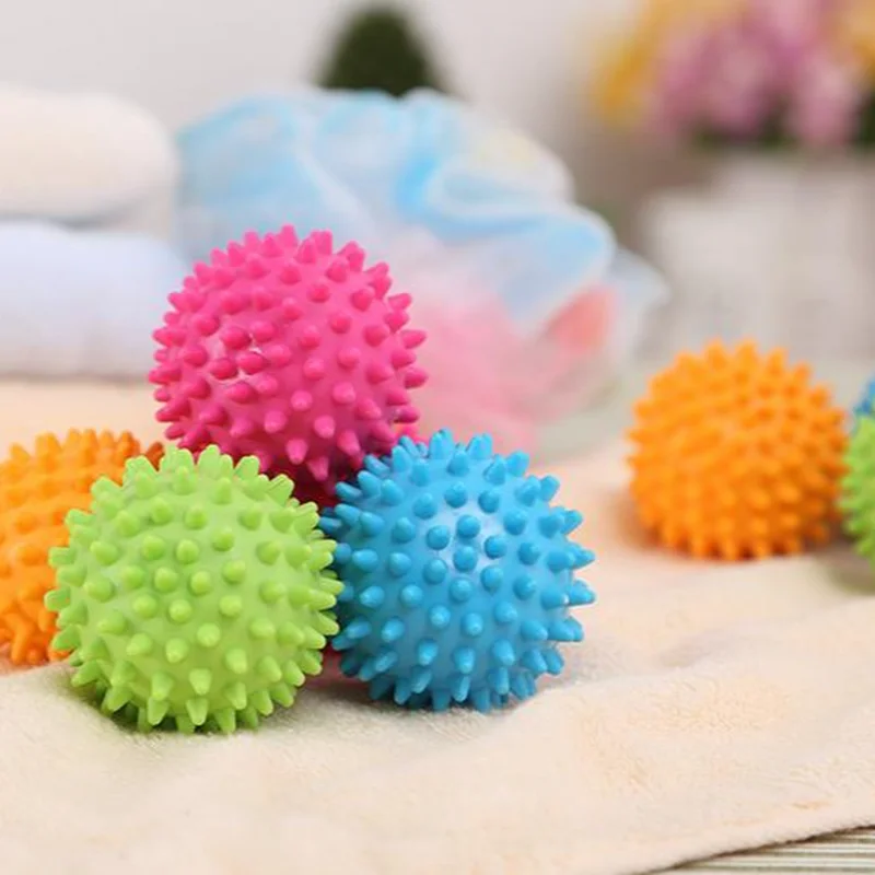 

Colorful Washing Ball Dryer Balls Perfect Keeping Laundry Clothes Soft Fresh Washing Drying Fabric Softener Bathroom Tools