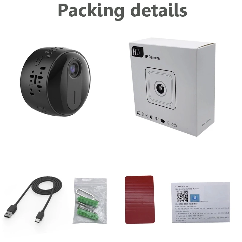 

Mini indoor 1080P small button battery Power Audio pick up function with speaker 2.0MP surveillance battery camera