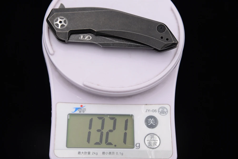 Складной титановый ручной нож JUFULE Mark s35vn 0095 с шарикоподшипником и флиппером для