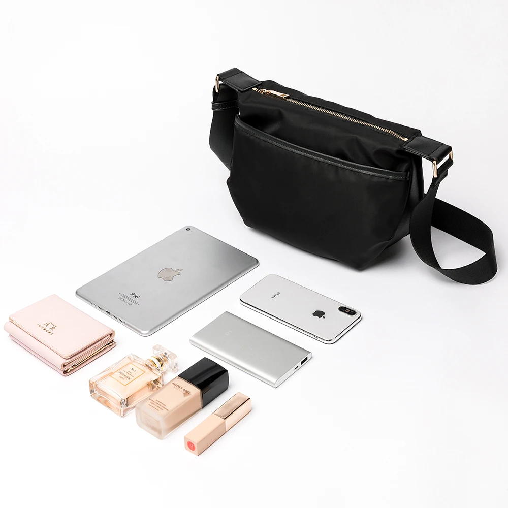 Холщовая Сумка на одно плечо Корейская простая сумка из ткани Оксфорд через для