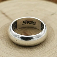 bocai new 100 s925 silver new couple ring thai silver vintage hold your hand grow old with you men and women tail ring