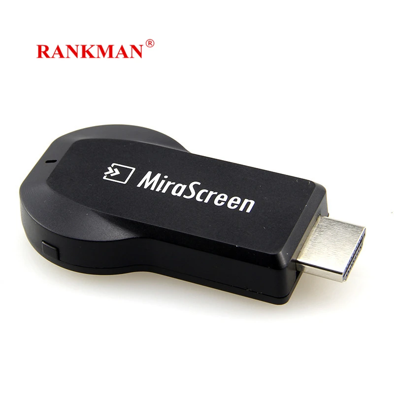 ТВ флешка RANKMAN Miracast Mirascreen Anycast DLNA Airplay беспроводной Wi Fi дисплей приемник