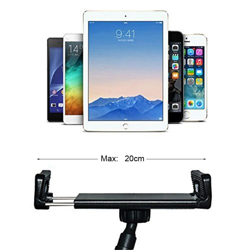 

Phone Holder 360 Rotate Flexible Long Arm Lazy Holder Clip Bed Tablet Car Selfie Mount Gooseneck Bracket for 4-10" Phone Support