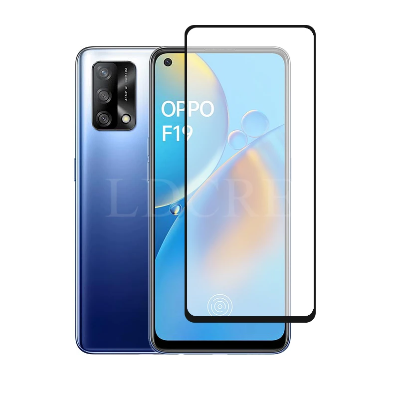 Vidrio templado para c&aacute;mara OPPO F19 Pro, pel&iacute;cula protectora de pantalla completa para c&aacute;mara OPPO F19 Pro Plus-1