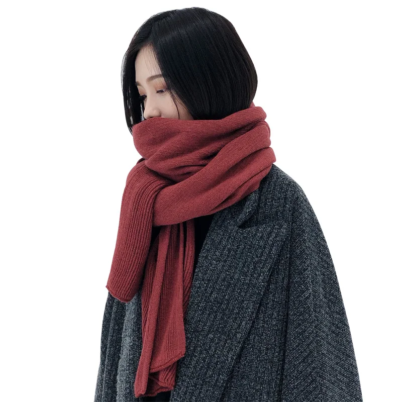

Scarf Woman Autumn Winter Korean Long Japanese Soft Female Little Fresh Simple Student Wool Shawl 2020 C095