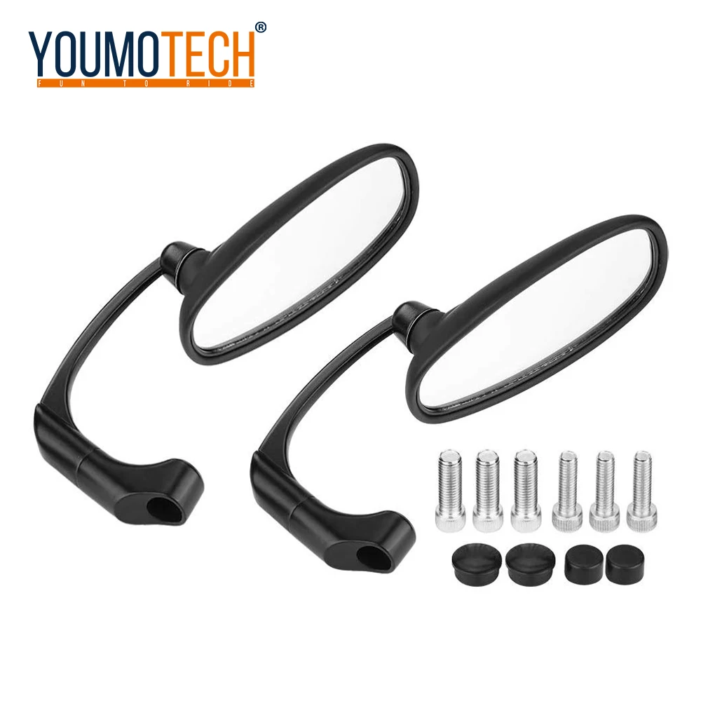 Мотоциклетное боковое зеркало заднего вида с 8/10 мм винтами Универсальные