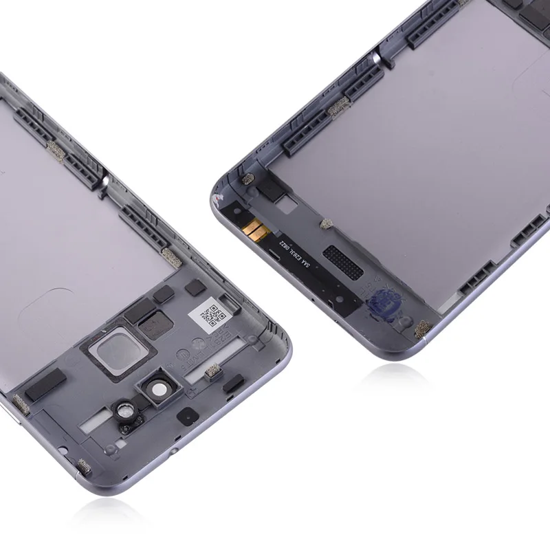 Задняя крышка корпуса для ASUS Zenfone 3 Max ZC520TL задняя крышка батарейного отсека задняя дверь чехол Замена с кнопками громкости питания объектив камеры