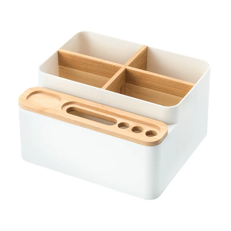 Съемный ящик для хранения косметики коробка мобильного телефона деревянный с