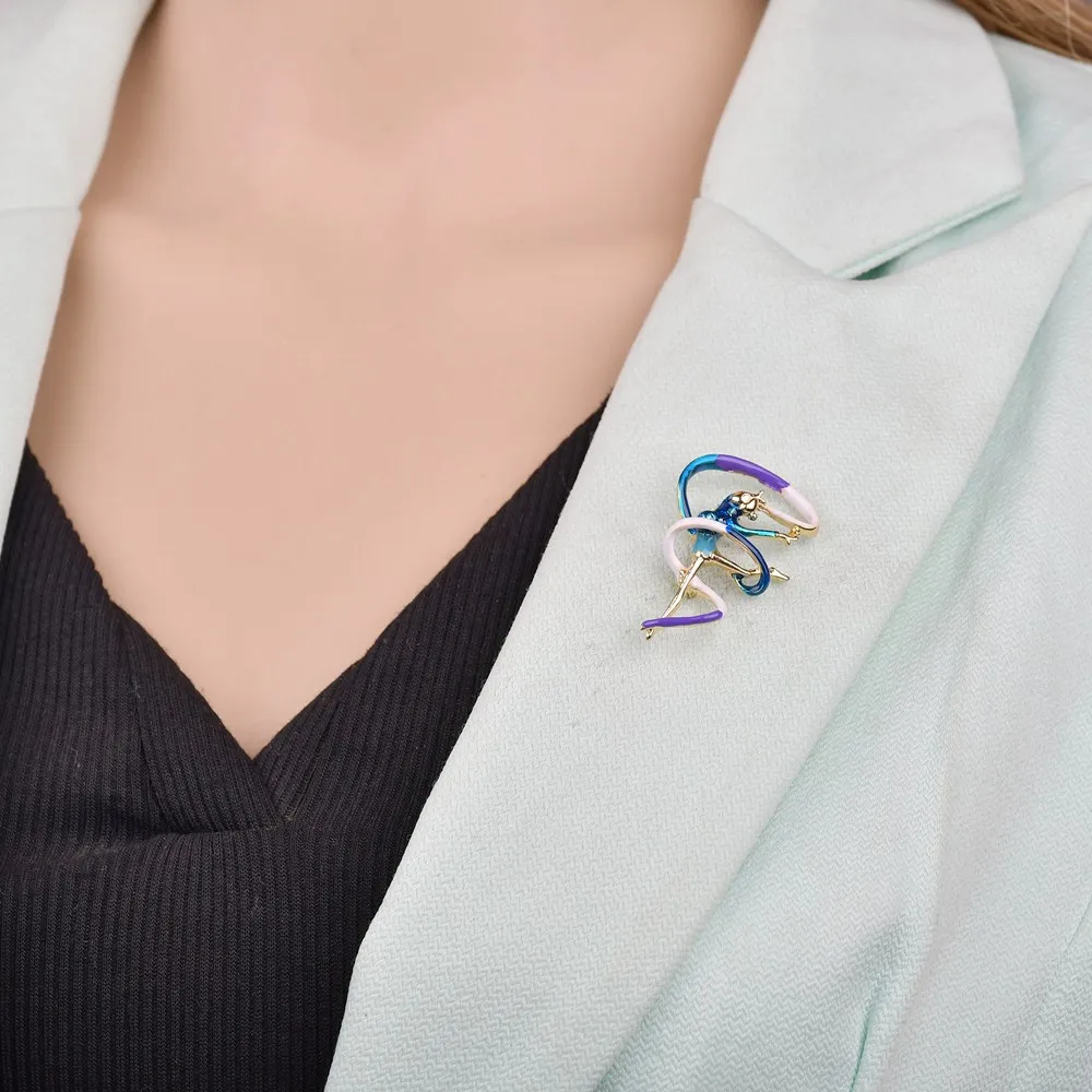 Новая мода стильные броши для художественной гимнастики русские катания на