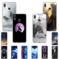 power wolf snow silicone phone case for honor 30 pro 9x 8x 9a 9c 9s 8s soft back cover for huawei p50 y8p y6p y8s y6 y7 2019 y7a