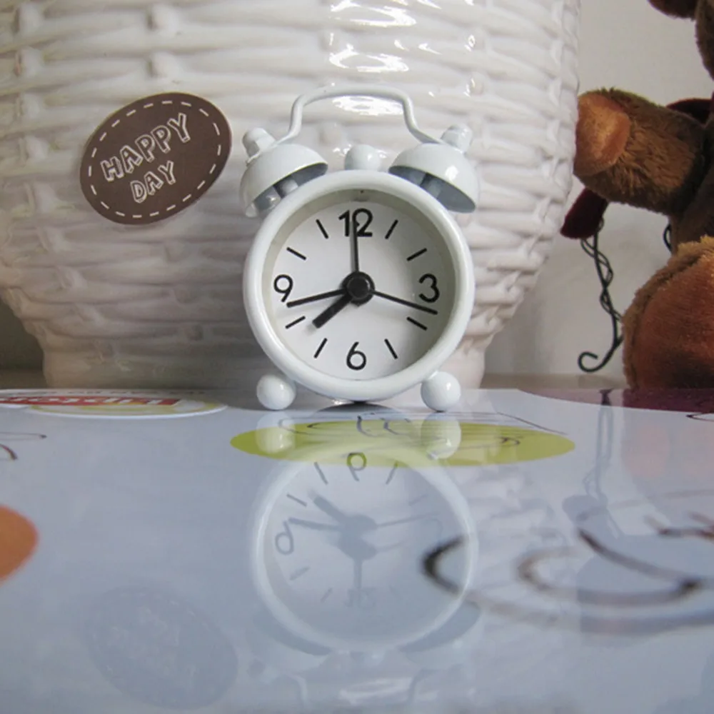 

Creative Cute Mini Metal Small Alarm Clock Electronic Small Alarm Clock