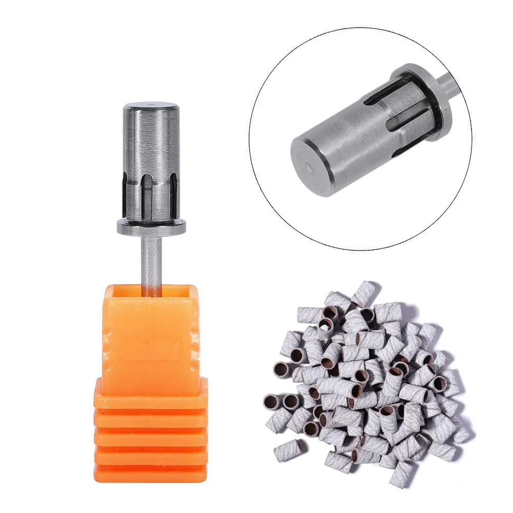 Медицинские фрезы для ногтей из нержавеющей стали кольцевые шлифовальные ленты