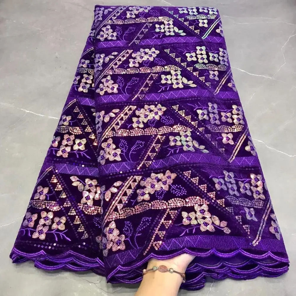 

Sequined Net Lace Fabric For Wedding Warm 2020 Latest Designs JY3003