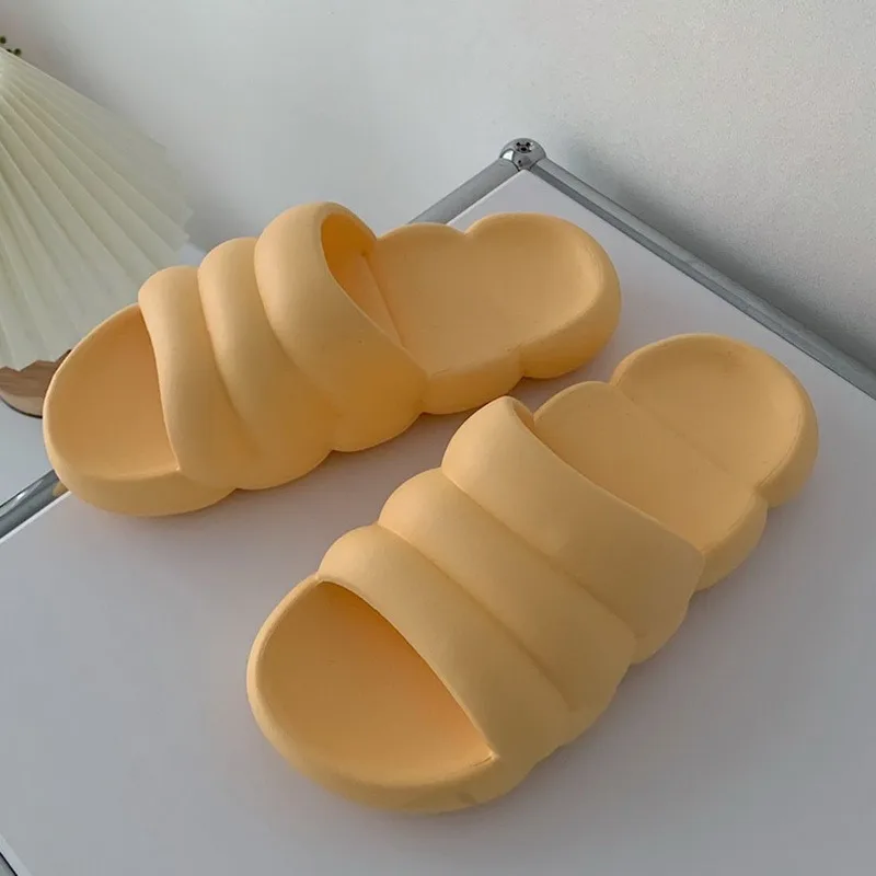 

Indoor Platform Slippers Men Women Couples House Slippers Non-slip Plastic Man Slippers For Home Bathroom Shower Beach Shoes