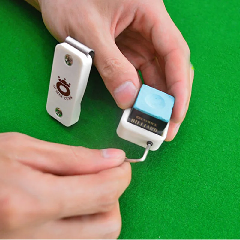 Превосходный магнит OM зажим для мела биллиарда|Аксессуары снукера и бильярда| |