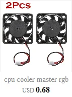 Кулер для процессора master rgb Вентилятор охлаждения ТИХИЙ 120 мм DC 12 В 3+ 4pin светодиодный Прозрачный чехол для компьютера вентилятор охлаждения для радиатора