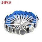 Инструменты для ремонта шин, комплект из 24 насадок в виде грибов, внутренняя трубка, для мотоцикла, грузовика, автомобиля