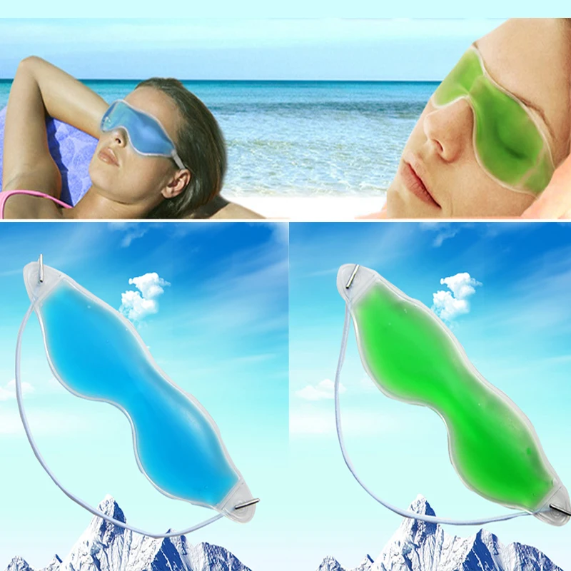 

2/3Pcs Compress Eye Mask Relieve Fatigue Remove Black Eye Bags Ice Compress Eye Mask Summer Essential Sleeping Eye Masks Pads