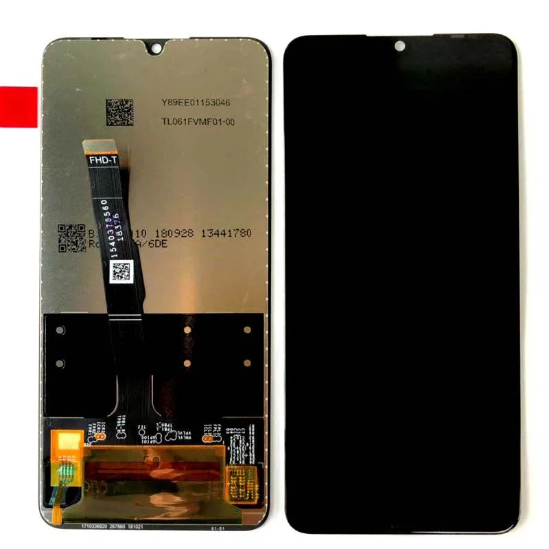 Рамка+ для 6,1" huawei P30 Lite MAR-LX1M MAR-LX2J ЖК-экран+ сенсорная панель дигитайзер для huawei Nova 4E дисплей