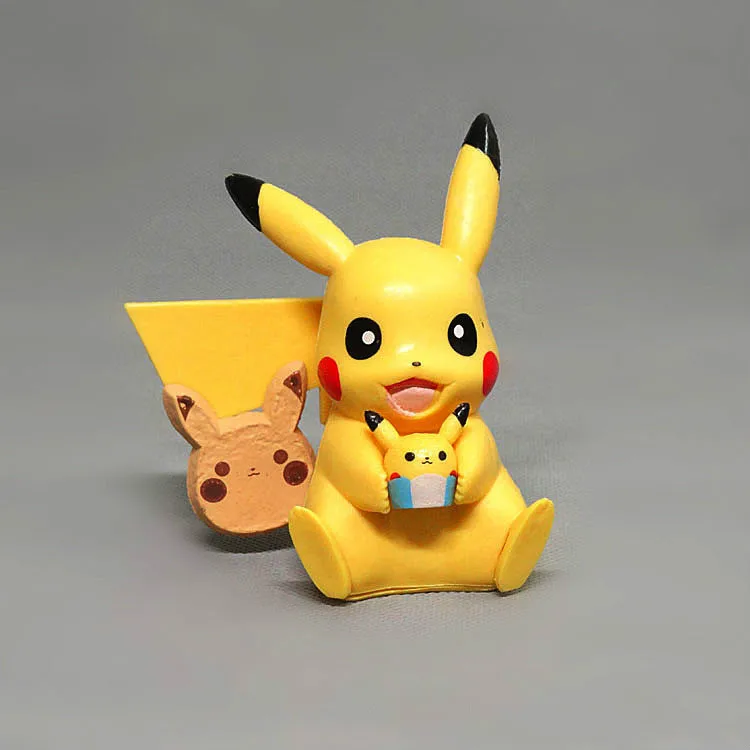 Аниме мультфильм с покемоном Пикачу Go Craft фигурка игрушки подарки модель