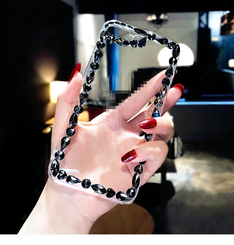 

Luxury Bling Diamond Phone Case Huawei Honor8 9 10 20 V10 V20 7X 8X 9X GlobalCa Fashion Glitter Rhinestone Cover shell