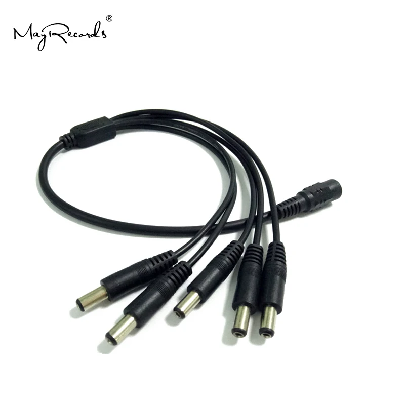 Бесплатная доставка разветвитель для камеры видеонаблюдения 2 1 мм 5 портов