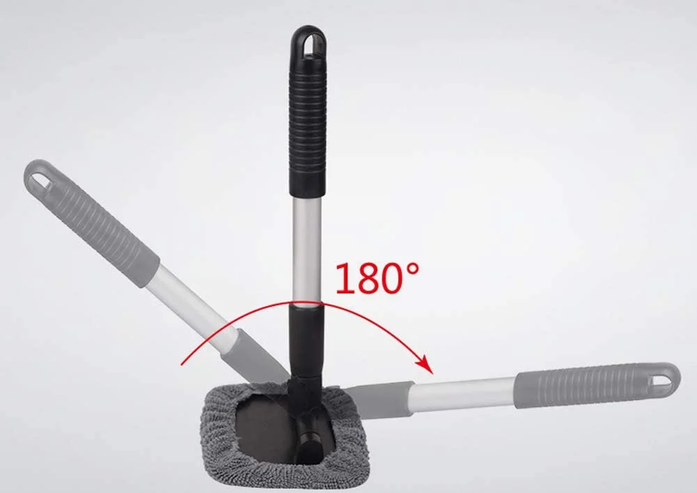 Щетка для мытья окон автомобиля стеклоочиститель из микрофибры с выдвижной