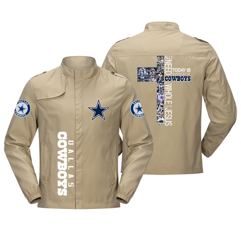 

Men's Brand Logo Jacket Fashion Stand Collar Cardigan Biker Style Casual Jacket Letter LOGO Customize Spring Summer