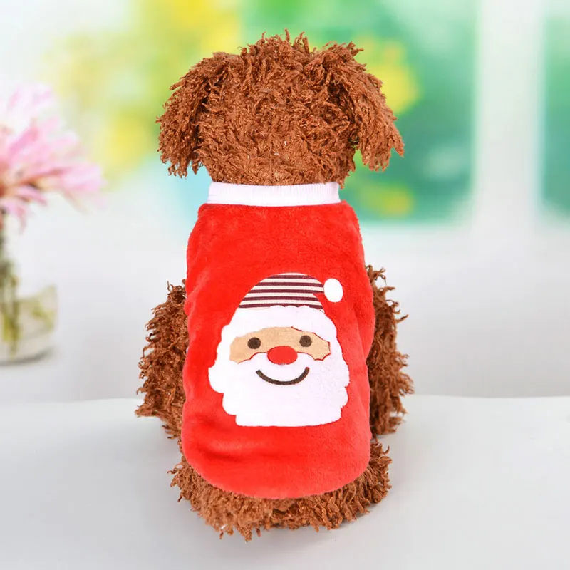 

Fashion Cute Cartoon Embroidery Pet Cat Clothes for Winter Soft Flannel Puppy Apparel Dog Kitten Cat Vest Warm Sweater T-Shirt