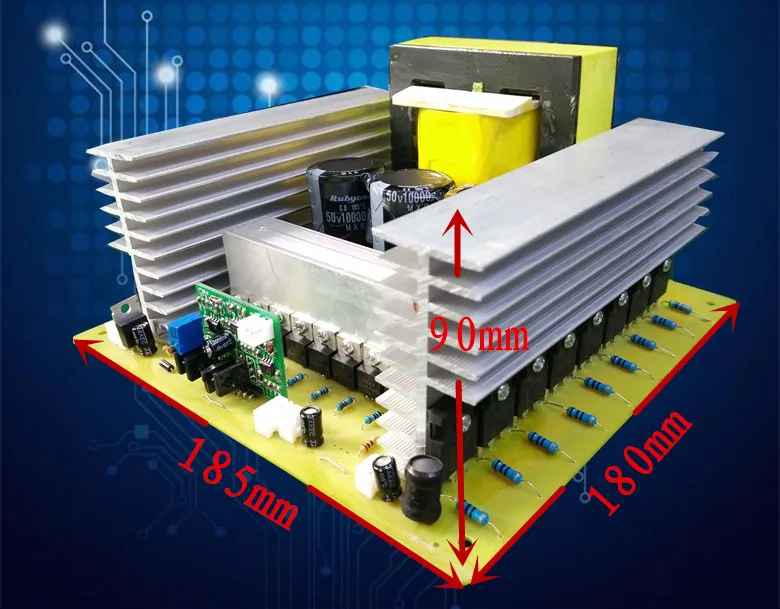 DIY аксессуары для предступенчатого усилителя 12V2400W24V3500W высокомощный EE85B