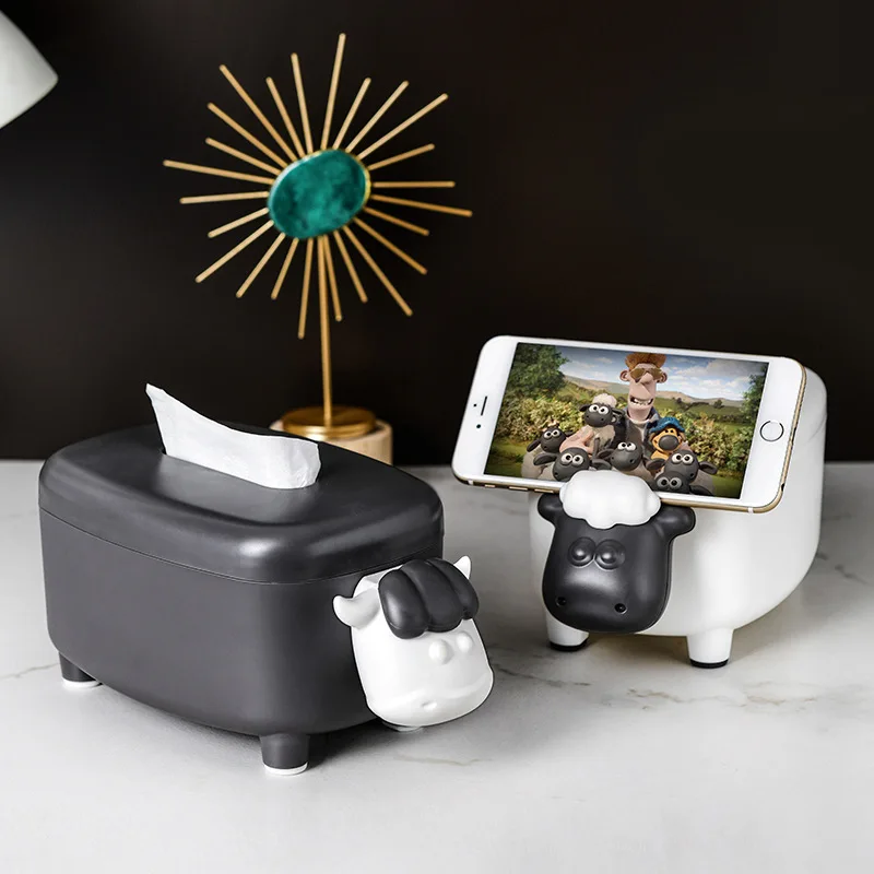 Тканевая коробка для овец декоративные аксессуары столовой спальни гостиной