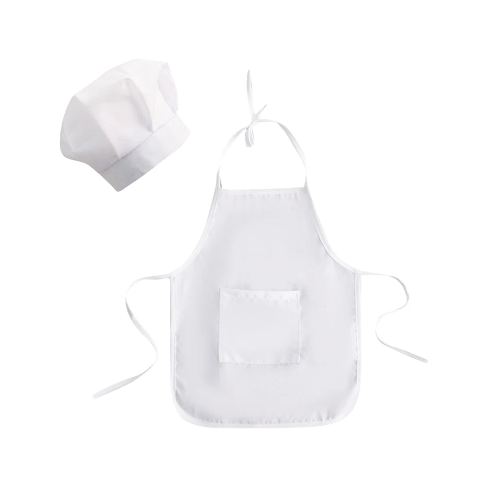 Реквизит для фотосъемки новорожденных фартук шеф-повара шляпа кулинарный костюм