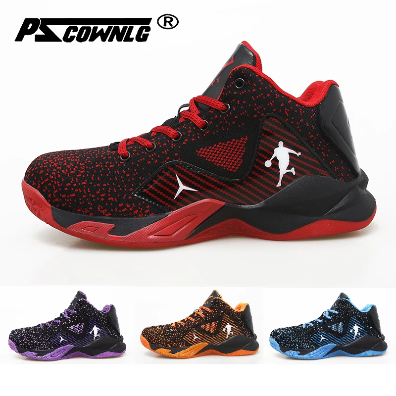 

High-top Basketball Shoes for Men Sneakers Breathable Light Basketball Sneakers Outdoor Sport Shoes Male Training Ankle Boots