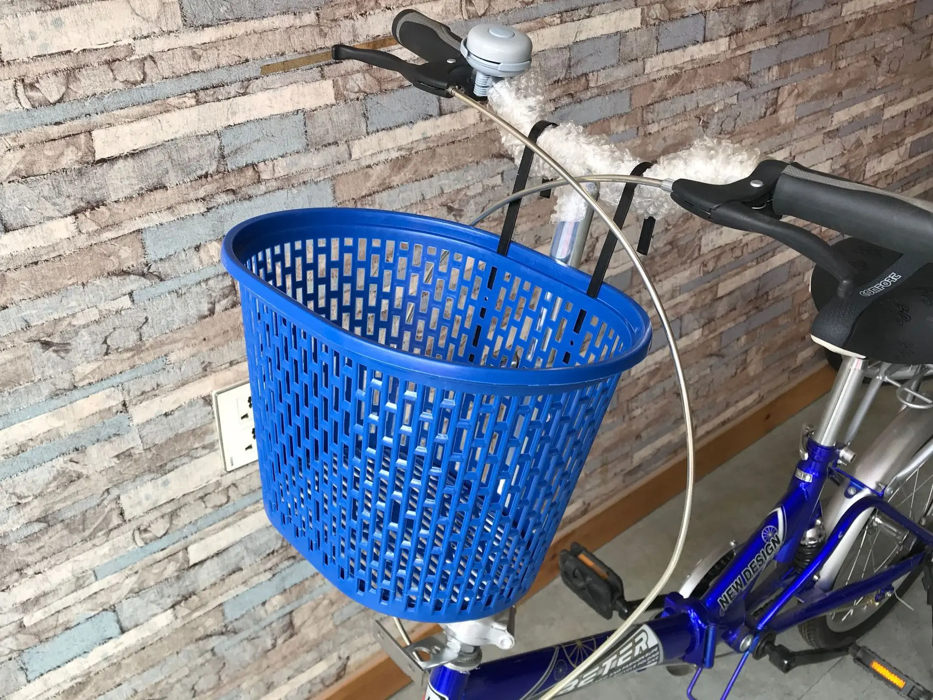 Подвесная задняя портативная сетчатая передняя корзина для велосипеда